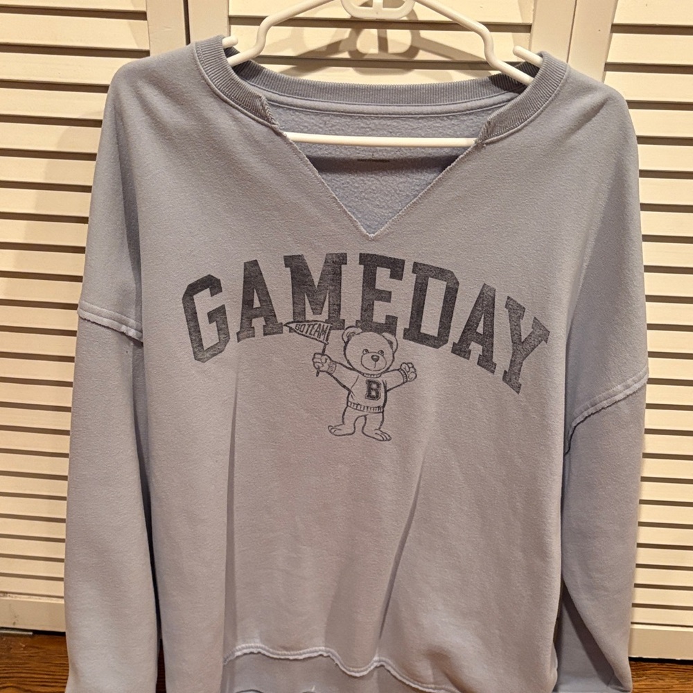 Hollister Gameday Sweatshirt (light blue)